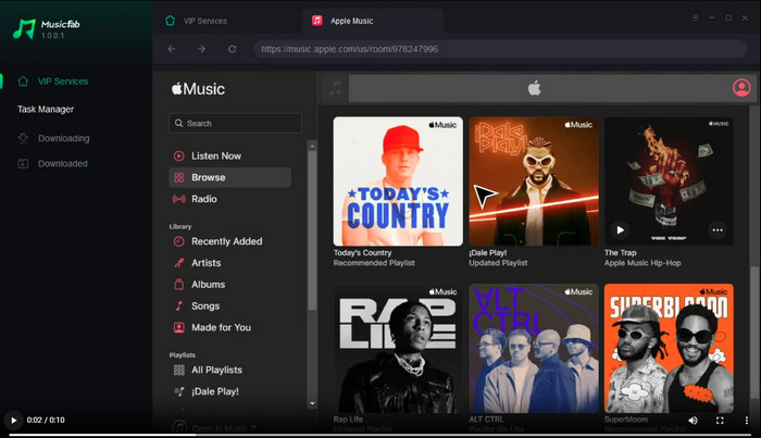 MusicFab Apple Music変換ソフト
