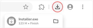 インストールする手順1