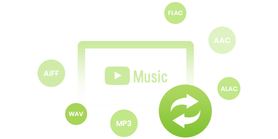 YouTube Music の曲を MP3、AAC、WAV、FLAC、AIFF、ALAC に変換して思う存分で楽しめる
